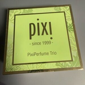 Pixi Perfume Trio PR Box pixi fig, pixi rose, pixi mimosa